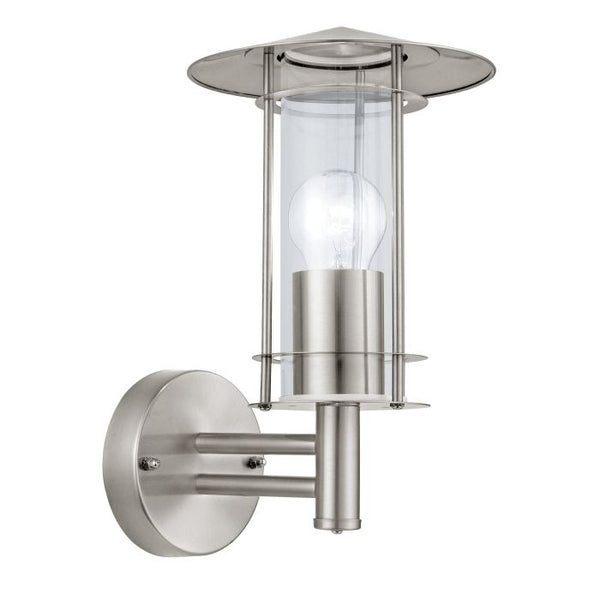 60W ES OUTDOOR WALL LANTERN SS